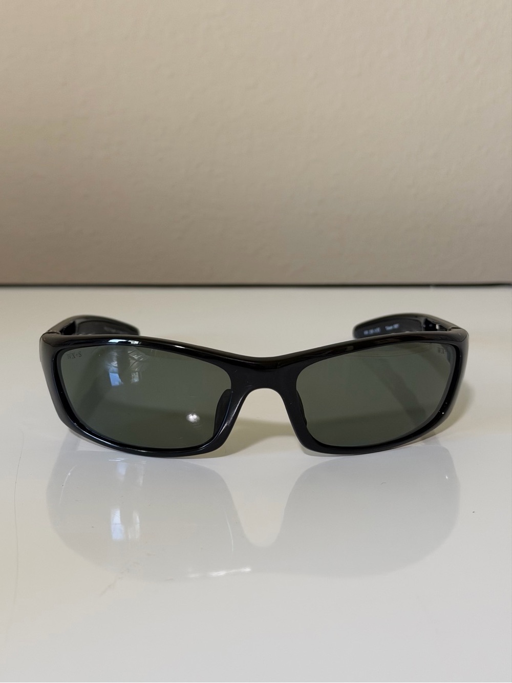 Wiley X P-17 Wrap Frame Black Sunglasses